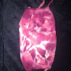 Tie dye face mask